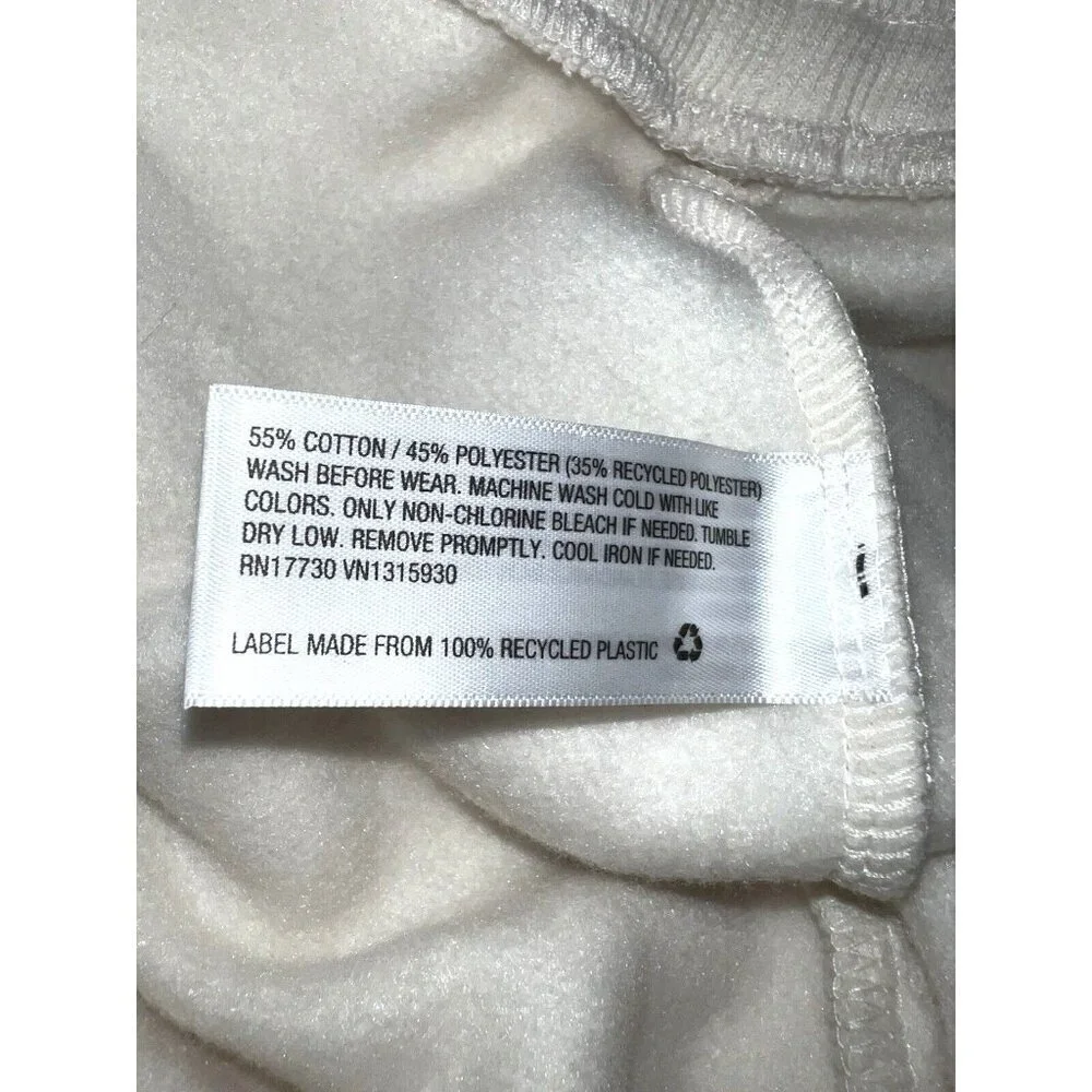 NWT WILD FABLE Womens Cream Sweatpants Elastic Drawstring Waist Pockets